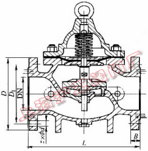 Y42X-10��Y42X-16 ��ˮ�Üp���y���μ��Y(ji��)��(g��u)�ߴ�ʾ��D
