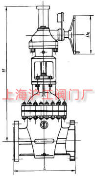 Z540H��Z540Y��Z540W �� PN16~PN160 ����F�X݆����(d��ng)Шʽ�l�y��Ҫ���μ��Y(ji��)��(g��u)�ߴ�ʾ��D