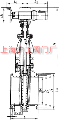 Z945T��Z945W �� PN6��PN10 ���T�F늄Ӱ��UШʽ�l�y��Ҫ���μ��Y(ji��)��(g��u)�ߴ�ʾ��D