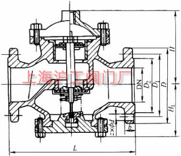 H7B41X-16��H7B41X-16C ��Һ��ֹ���y��Ҫ���μ��Y���ߴ�ʾ��D